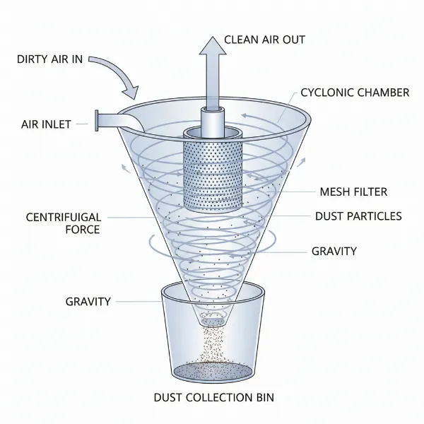 Cyclonic Technology in Vacuum Cleaners: Unraveling the Science of Dust Separation
